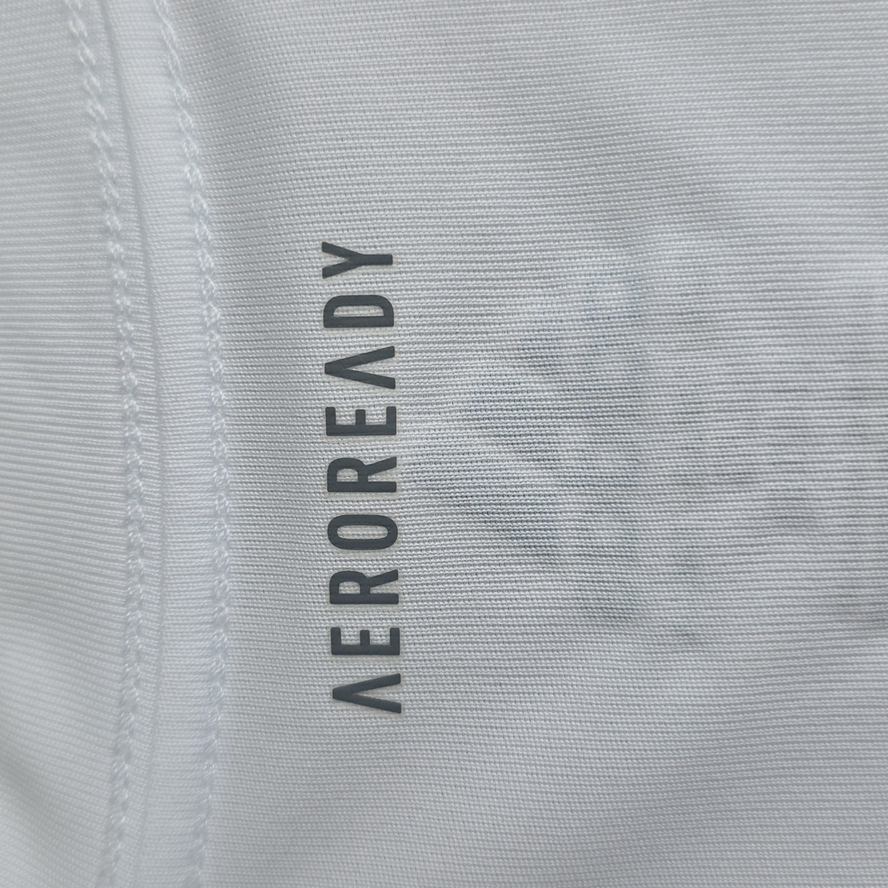 NWT Adidas Boys Performance Logo Tee White Size L (14/16) - Picture 8 of 9